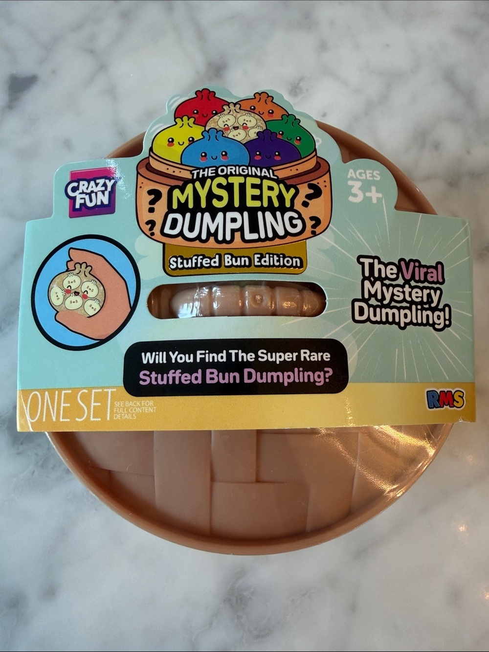 NWT RMS VIRAL Mystery Dumpling STUFFED BUN Edition - Crazy Fun